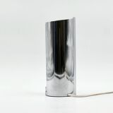 Space Age Chrome Metal Table Lamp Selenova TA447, Italy 1970s