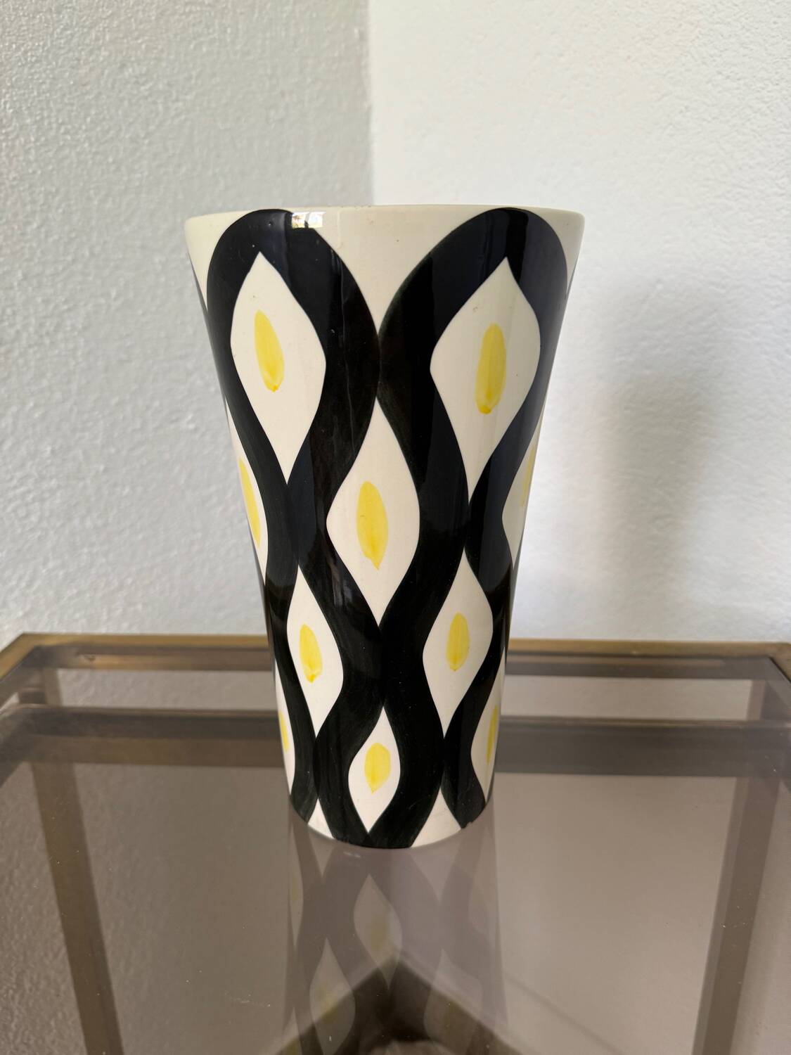 St Clément ceramic vase from the 50s
