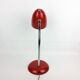 Vintage lamp red metal 1950