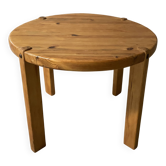 Table basse en pin années 80