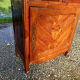 Armoire 19 ème en noyer 2 portes 2 tiroirs