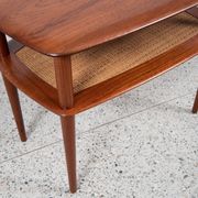 Table d'Appoint Danoise Mid-Century en Teck par Peter Hvidt & Orla Mølgaard-Nielsen