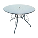 Iron garden table