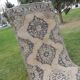 Vintage Turkish hallway rug 119x395 cm