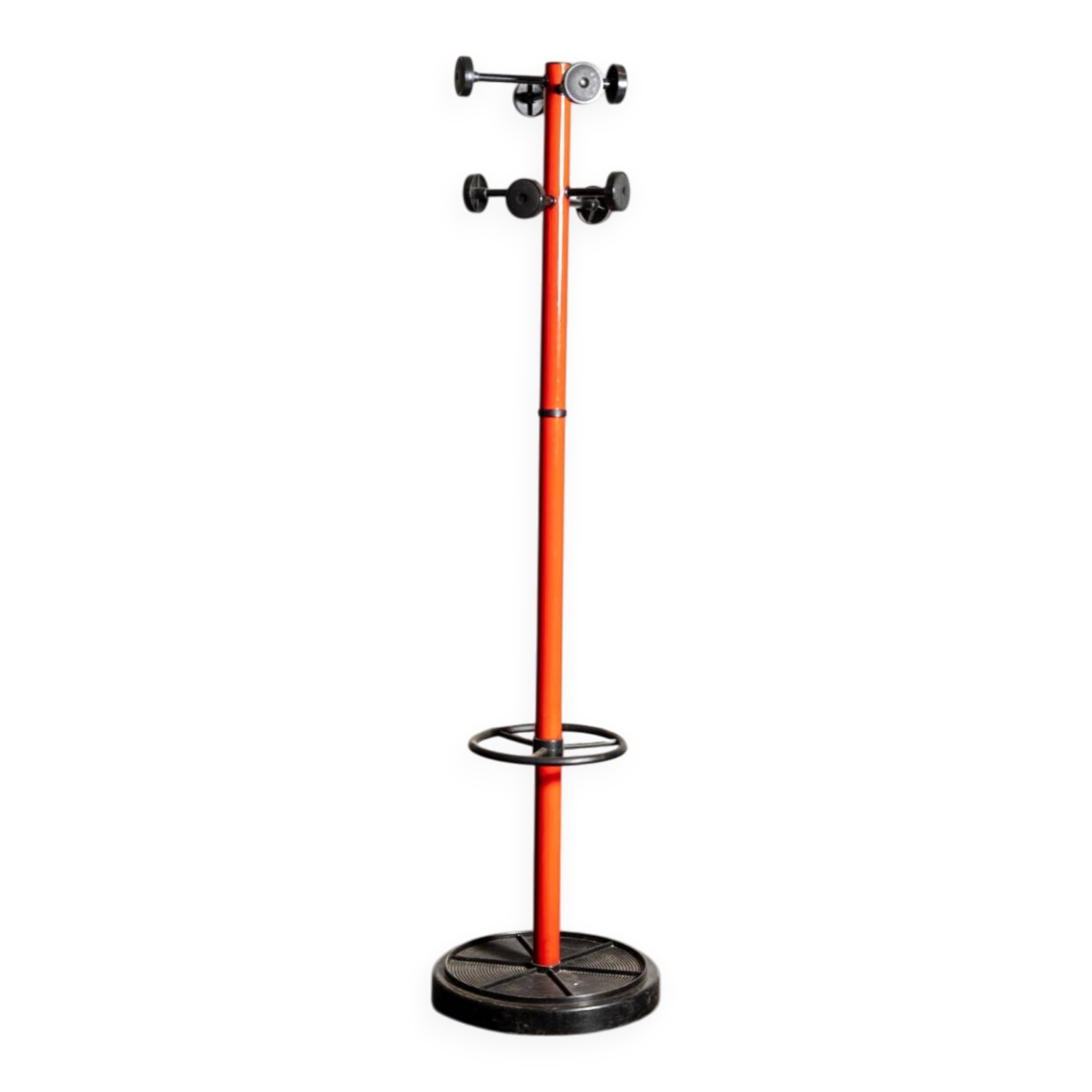 Red Italian coat rack
