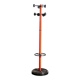 Red Italian coat rack