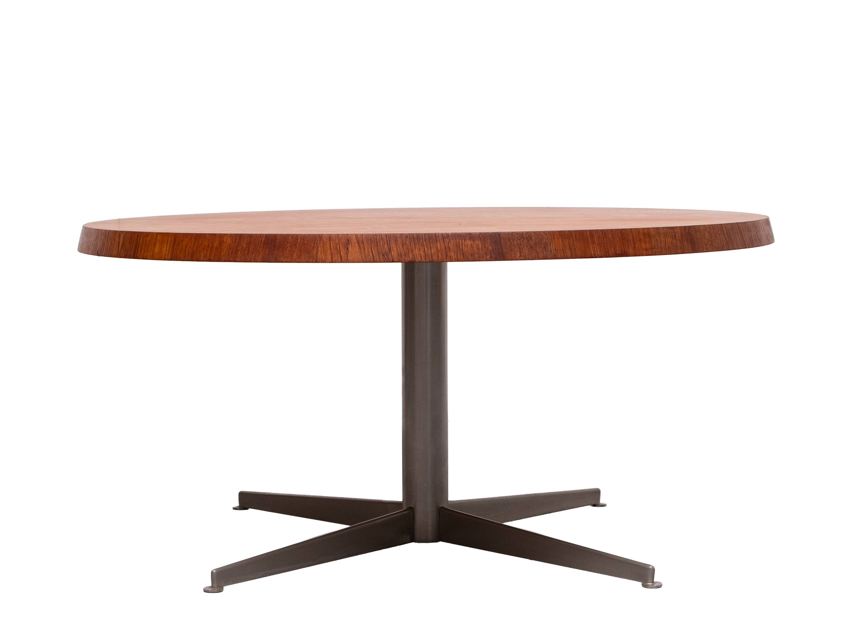 Teak round Coffee table Ilse Mōbel 1960s Germany