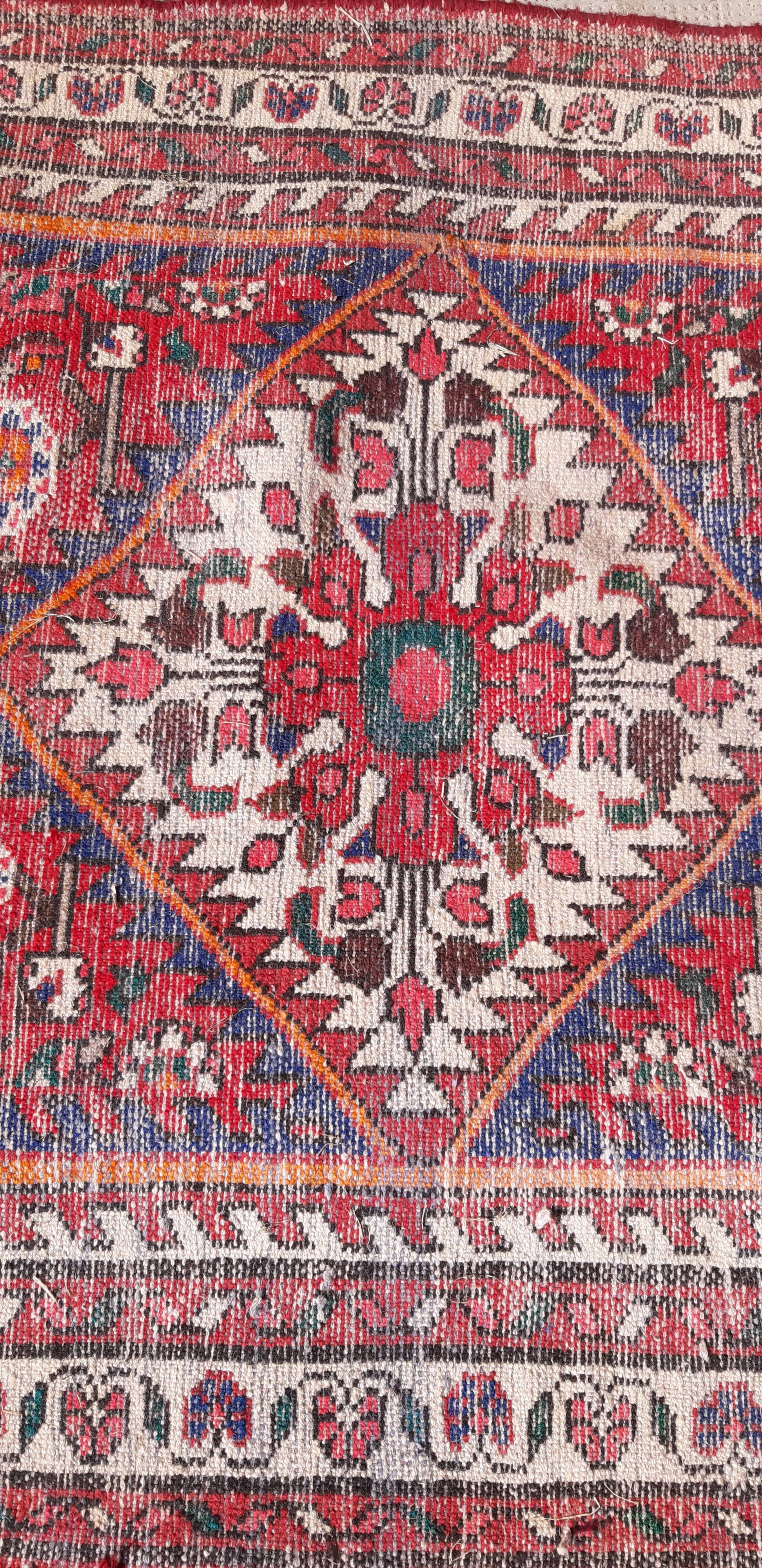 Hallway carpet in wool - 441x86cm