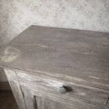 Parisian buffet in beech from the early 20th century with an antique finish.