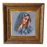 Tableau vierge sur faïence