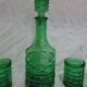 Set of 6 vintage glasses and a carafe
