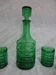 Set of 6 vintage glasses and a carafe
