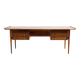 Bureau de Direction en teck, restauré