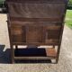 Oak sideboard, Art Nouveau