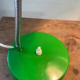 Green metal table lamp
