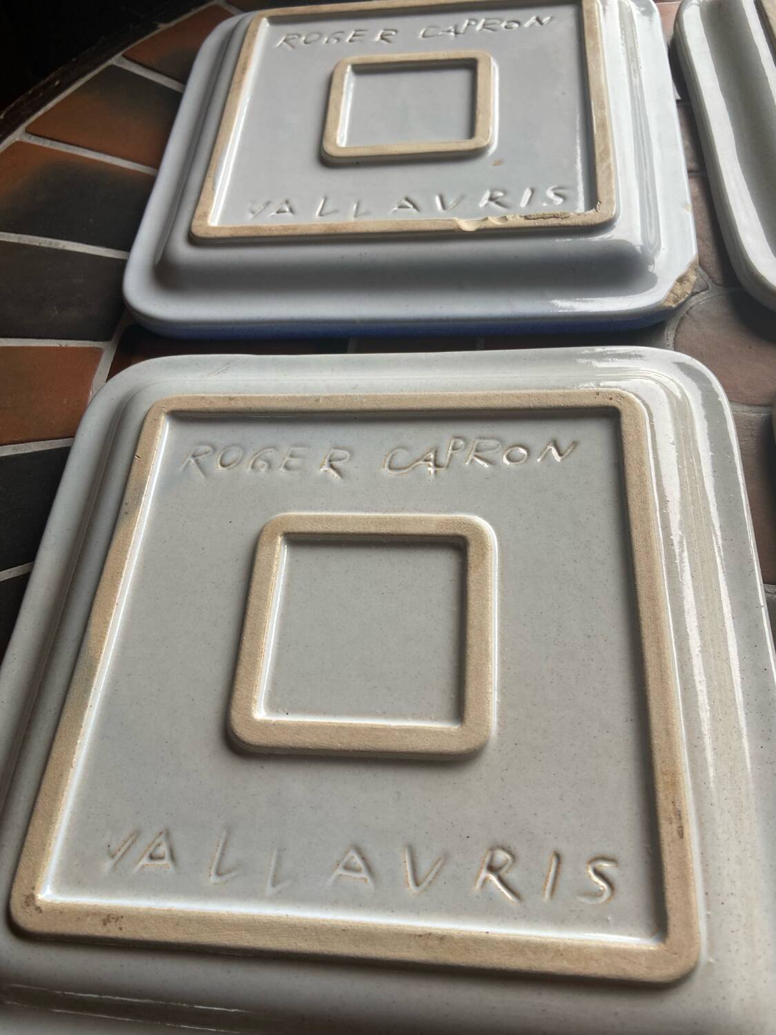4 Roger Capron plates