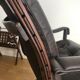Armchair siesta brown leather by ingmar relling for westnofa