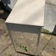Bureau pupitre table d'appoint en bois peint vintage