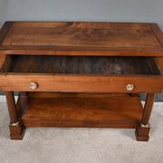 Console en Merisier, style Empire – Milieu XIXe