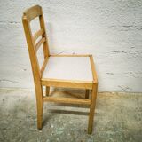Chaise bistrot assise en Formica