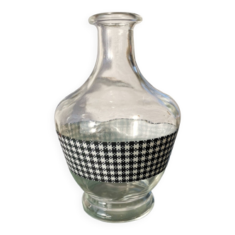 Carafe motif Vichy