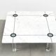 Marble coffee table