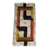 Vintage 1970s Space Age rug in long pile wool 62x115.