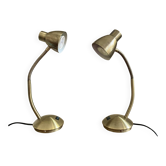 Paire de lampes de chevet années 90