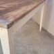 Table de ferme cuisine rustique ancienne -1m30