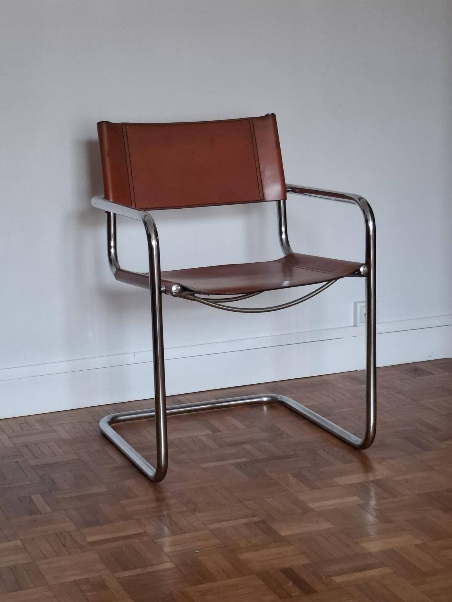 Cantilever armchair