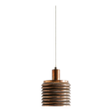 Swedish Mid Century Copper Pendant by Hans-Agne Jakobsson, 1960s