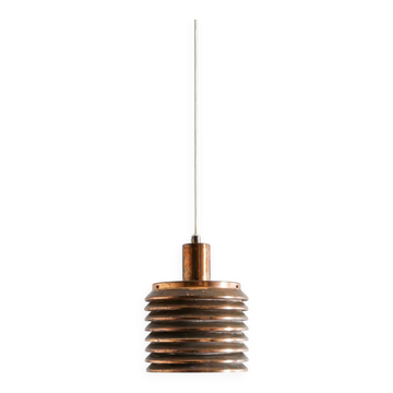 Swedish Mid Century Copper Pendant by Hans-Agne Jakobsson, 1960s