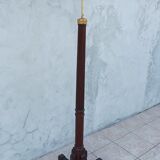 Louis XVI style floor lamp in carved mahogany