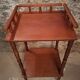 Small vintage wooden console