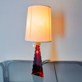 Sommerso lamp by PIETRO TOSO for Seguso, Murano, Italy, 1970