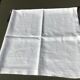 Square linen tablecloth fine days lines and squares