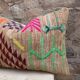 Handmade Moroccan Kilim cushion cover: Bohemian decorative cushion