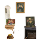 Old Painting Oil on Canvas Late 19th Century – Still Life with Chrysanthemums