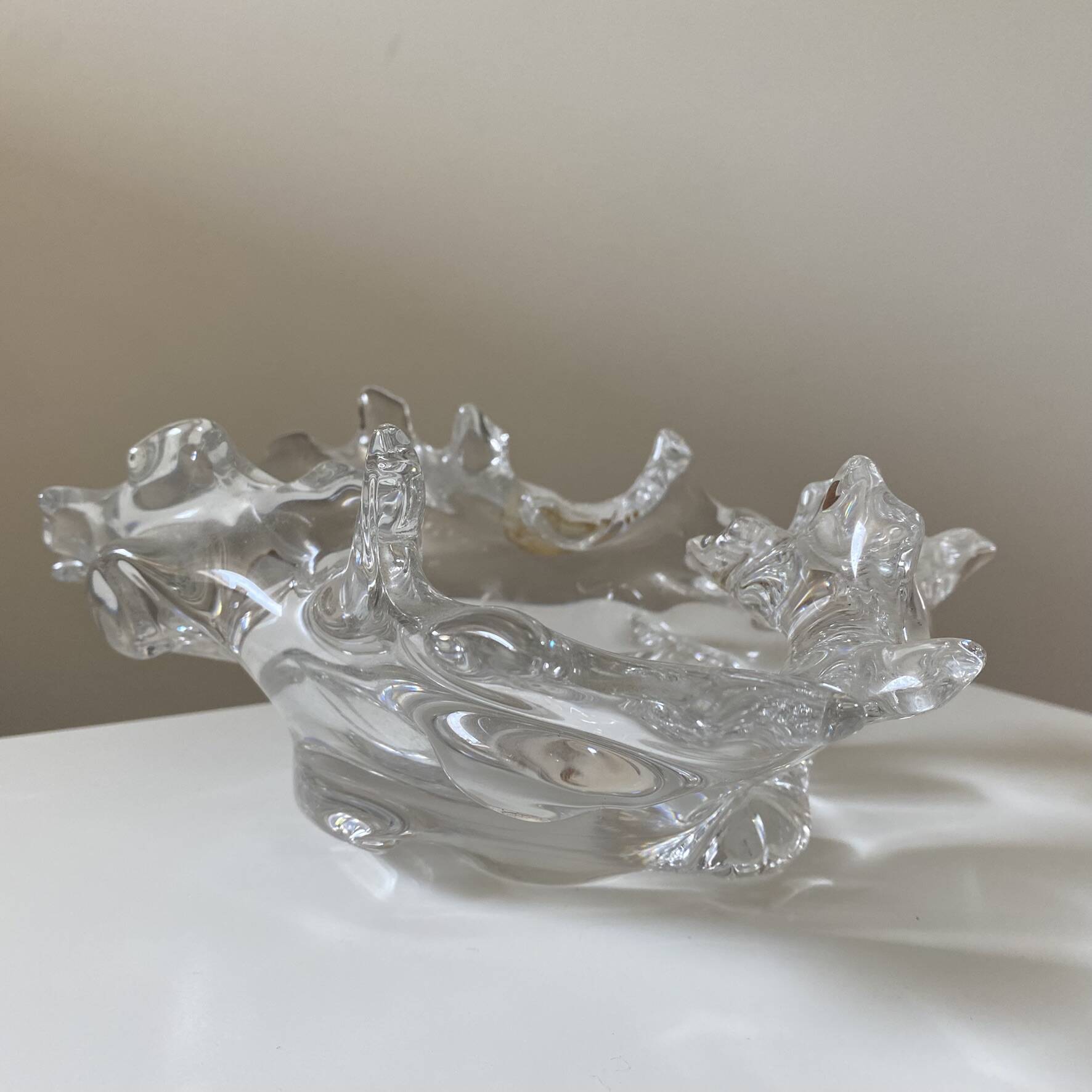 Crystal catchall from Sèvres