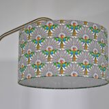 Smooth floor lamp magazine holder