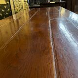 Solid oak farmhouse table