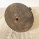 Bougeoir en bois tourné 26 cm