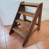 Stepladder or wooden staircase
