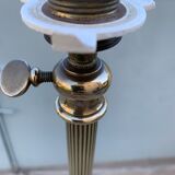 Copper lamppost