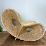 Chaise en rotin de Elk Home Ribbon