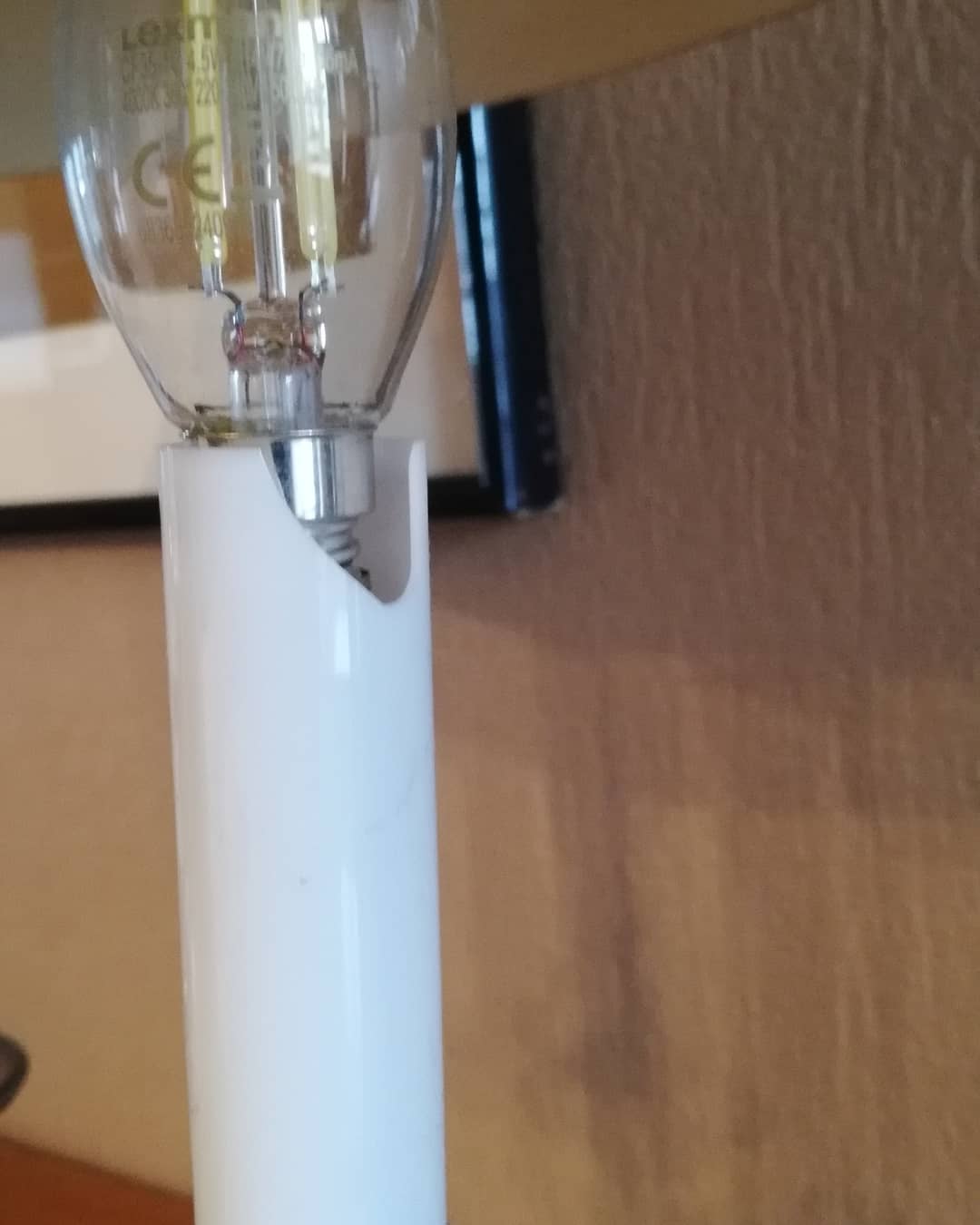 Hot water bottle lamp