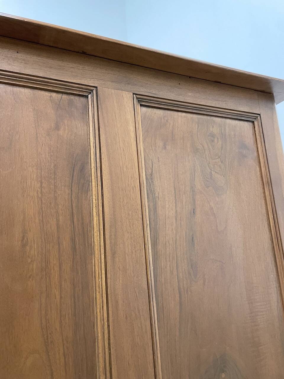 Comptoir ou bureau en noyer années 50