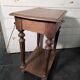 Louis XVI style bedside table in solid oak