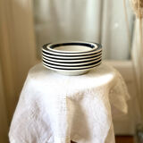 Vintage scandinavian hollow plates arabia finland - anemone model