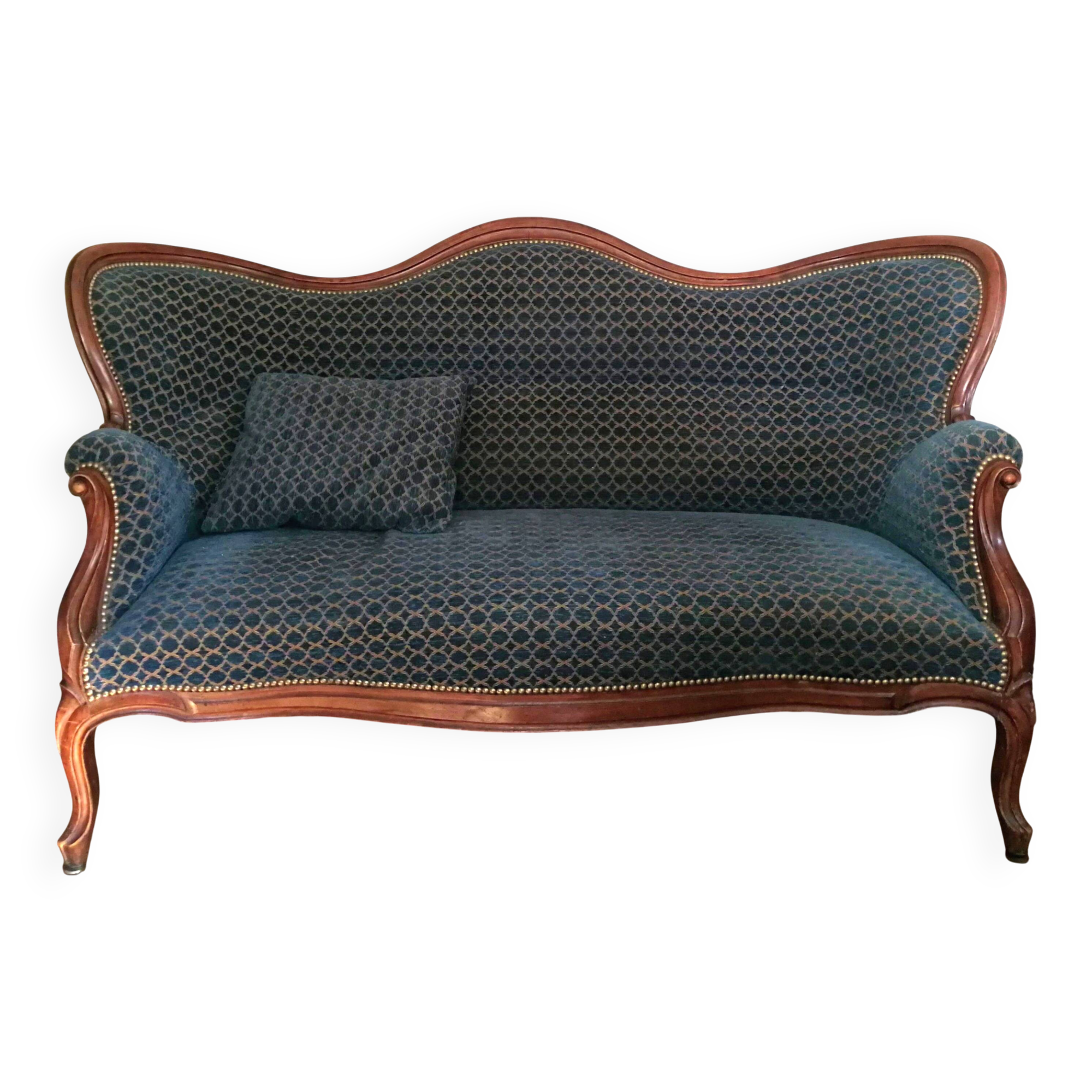 Banquette canapé vintage Louis Philippe